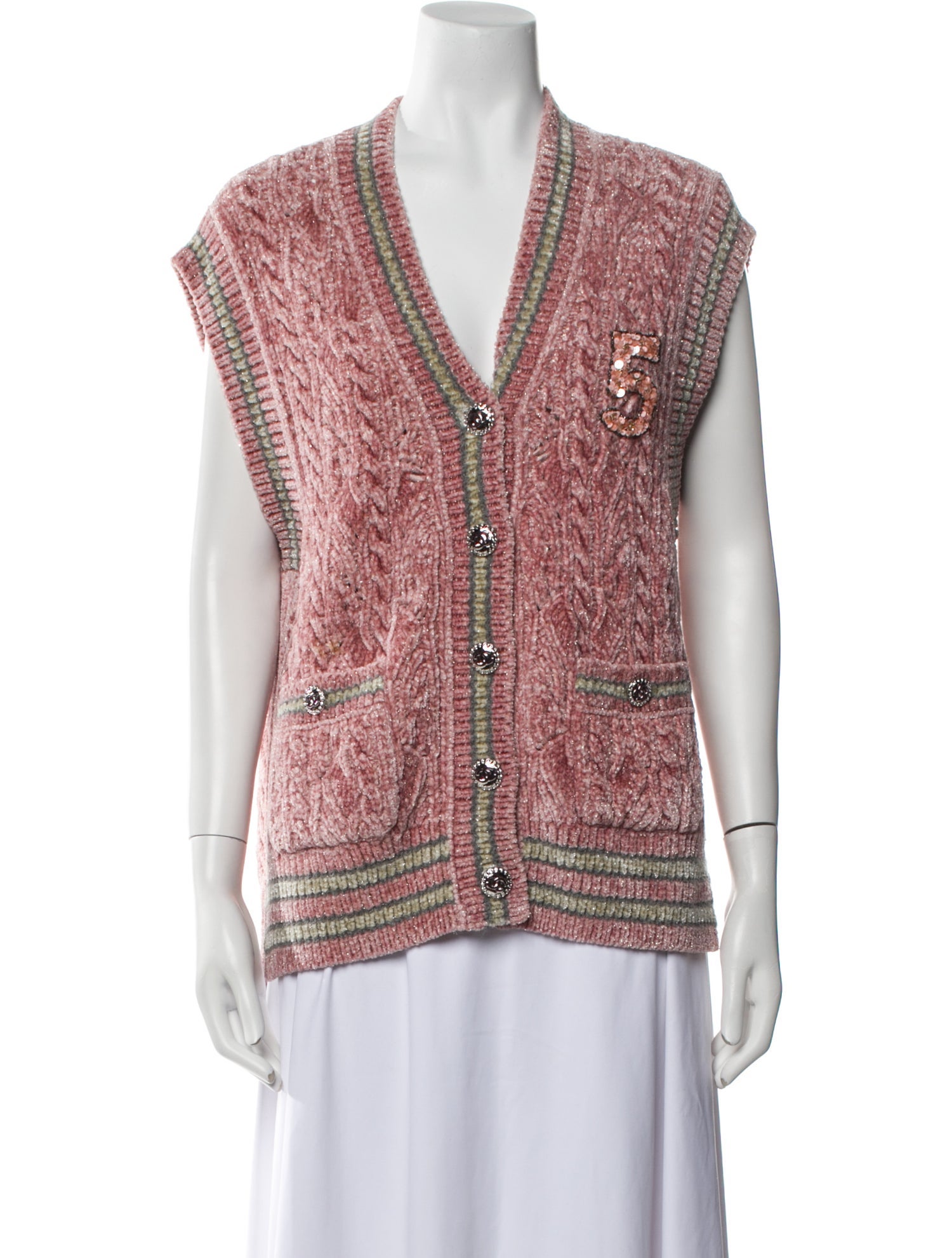 Chanel 2022 Printed Sweater